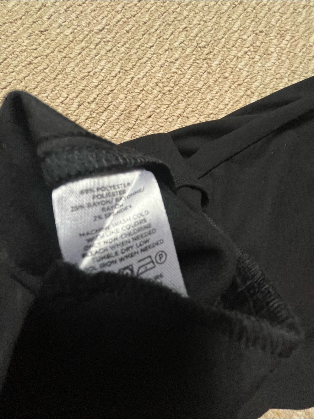 NWT LOFT Black Women's Tailored mid rise Trousers 6 - Picture 4 of 6